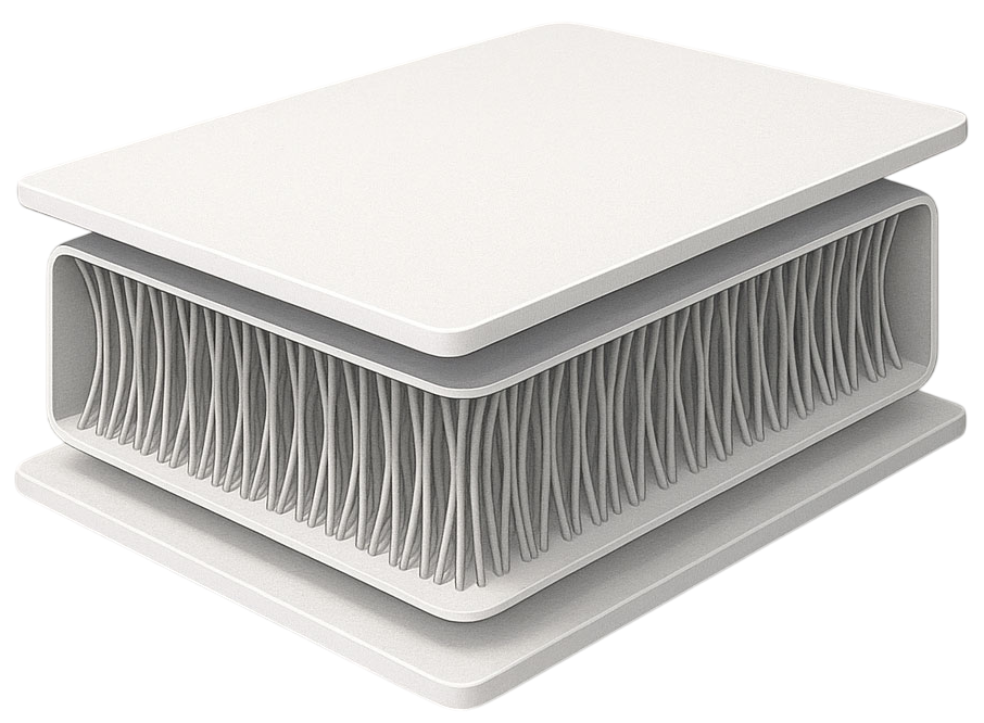Baumschutz Unterseite Drop-Stitch PVC Material